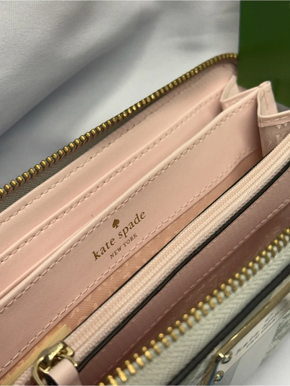 (new+tag) Kate Spade ♠️ long large wallet fit iPhone Pro Max inside